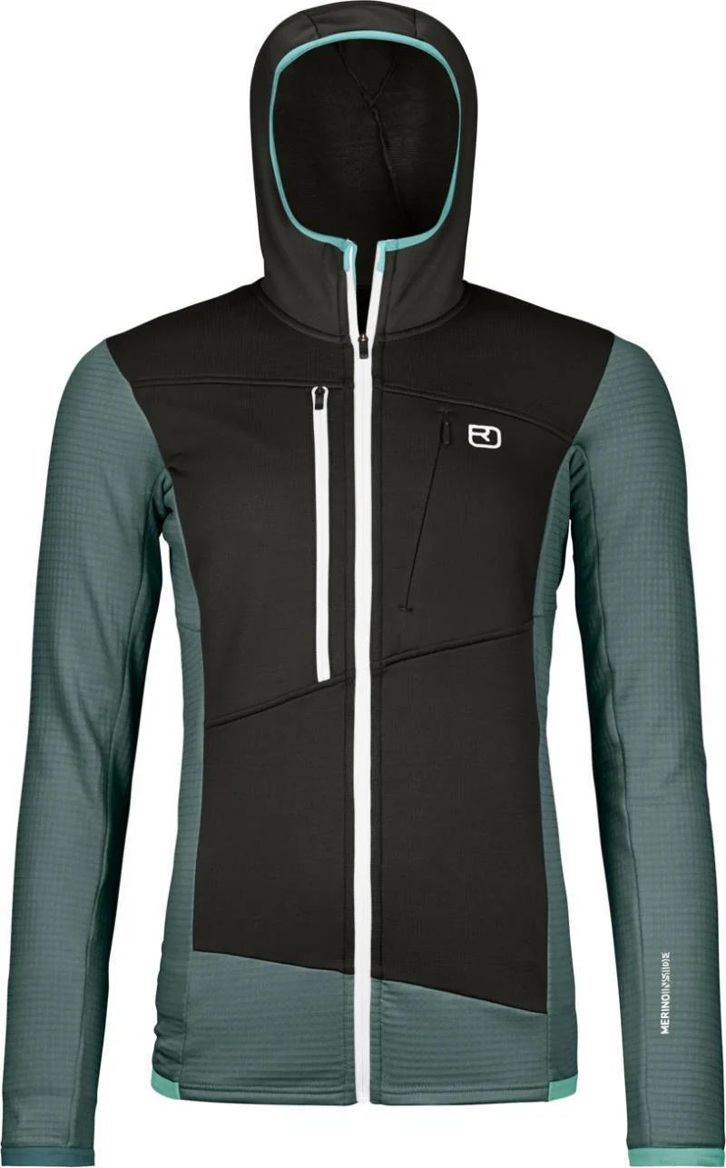 Fleece Grid Hoody - Womens - Image 9