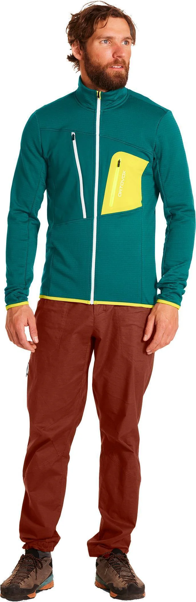 Fleece Grid Jacket - Mens (Prior Season) - Image 11
