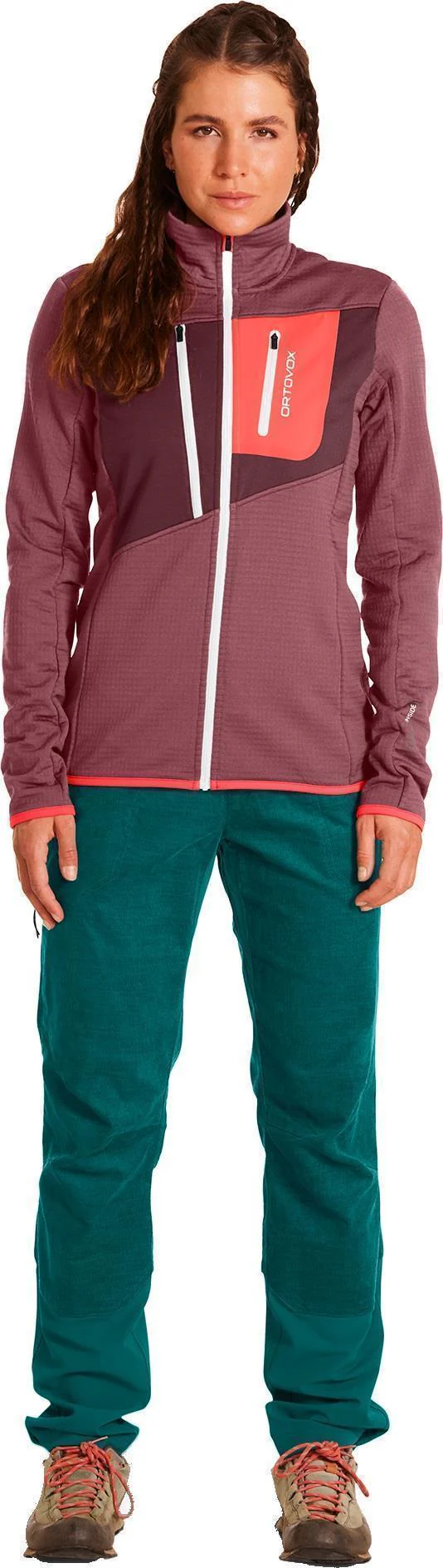 Fleece Grid Jacket - Womens (Prior Season) - Image 9