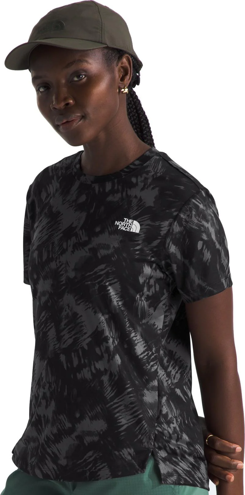 Flex SS Tee AOP - Womens - Image 3