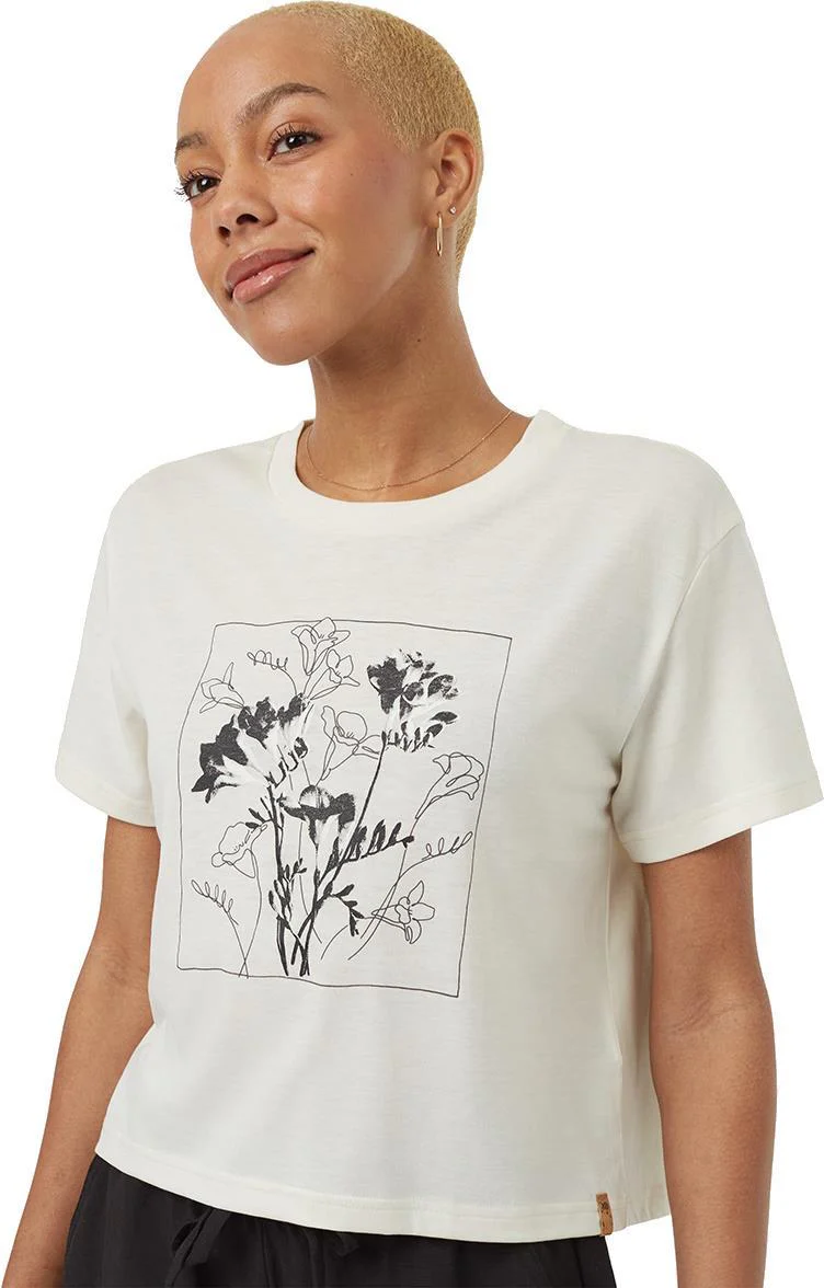 Floral Crop T-Shirt - Womens - Image 10