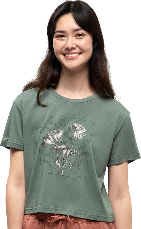 Floral Crop T-Shirt - Womens - Image 11