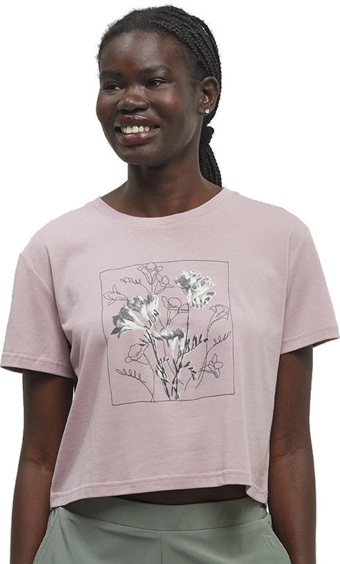 Floral Crop T-Shirt - Womens - Image 14