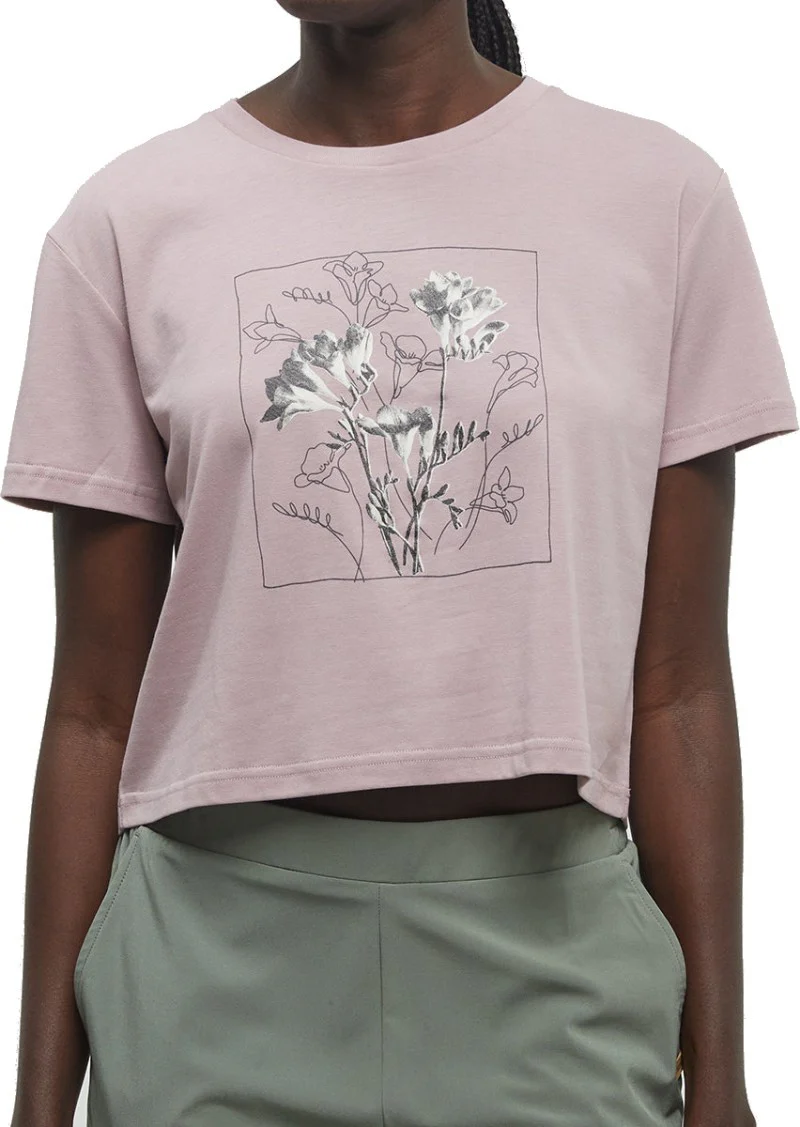 Floral Crop T-Shirt - Womens - Image 15