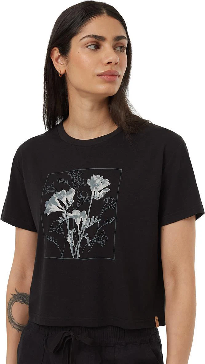 Floral Crop T-Shirt - Womens - Image 3