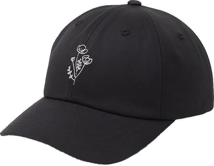 Flower Embroidery Peak Hat - Image 3