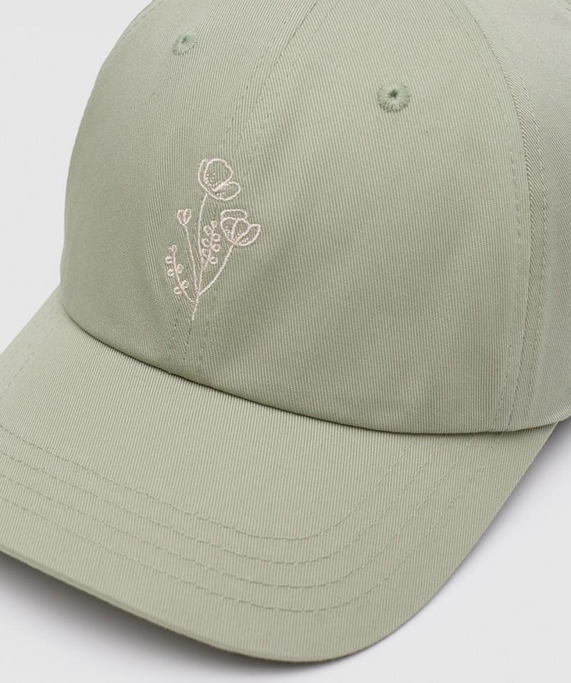Flower Embroidery Peak Hat - Image 10