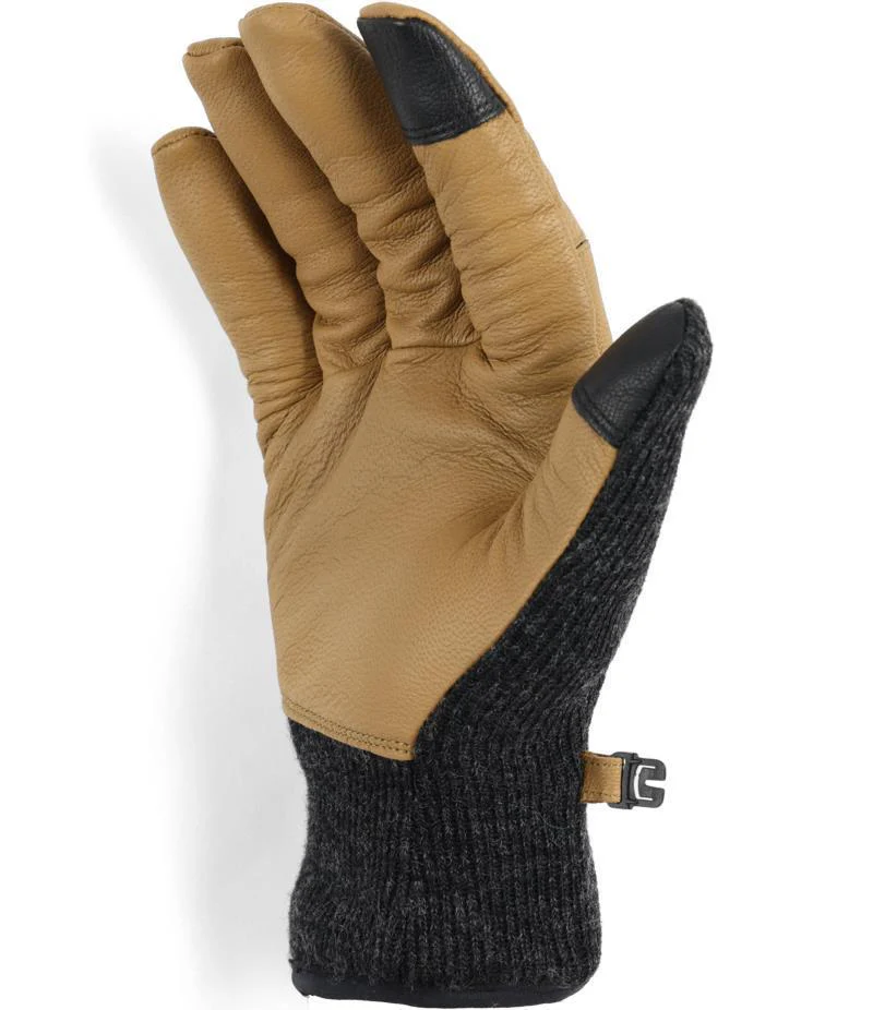 Flurry Leather Gloves - Mens - Image 2