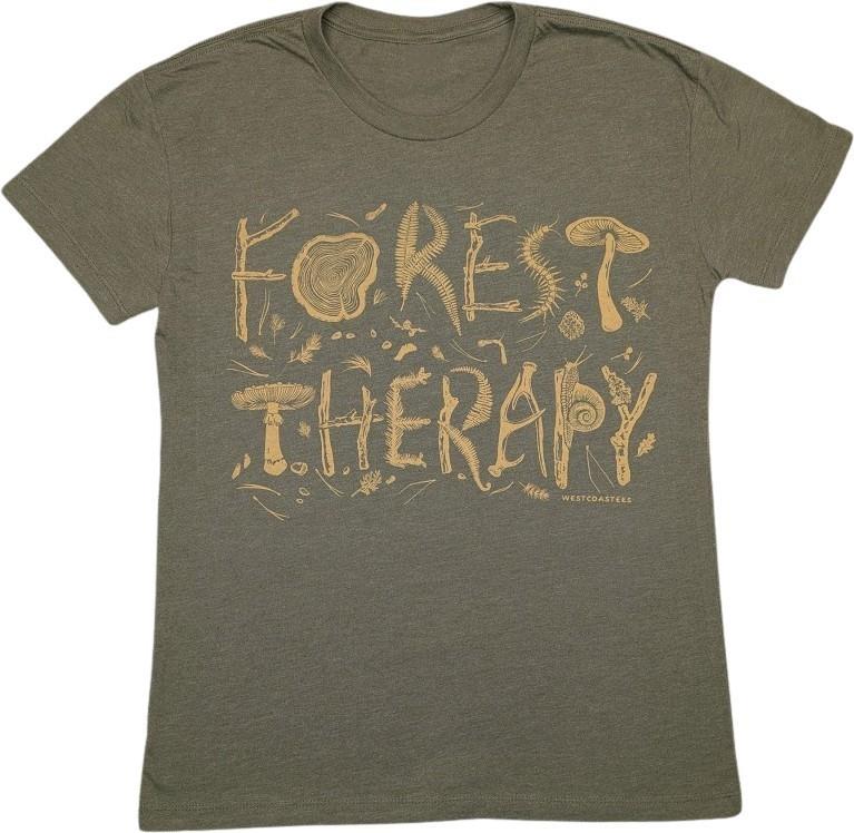 Forest Therapy Crewneck T-Shirt - Womens