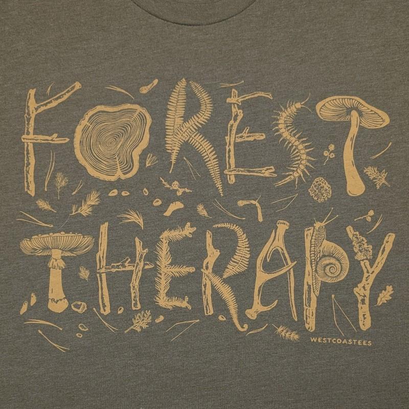 Forest Therapy Crewneck T-Shirt - Womens - Image 2