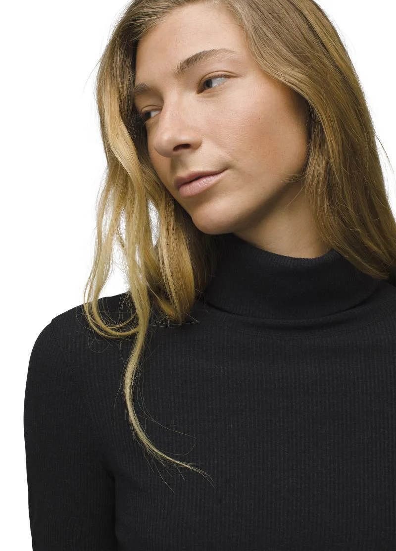 Foundation Rib Turtleneck - Womens - Image 4