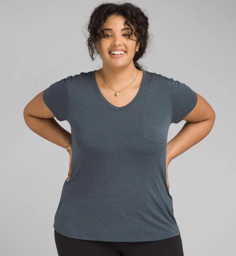 Foundation SS V-Neck Plus - Womens - Image 9