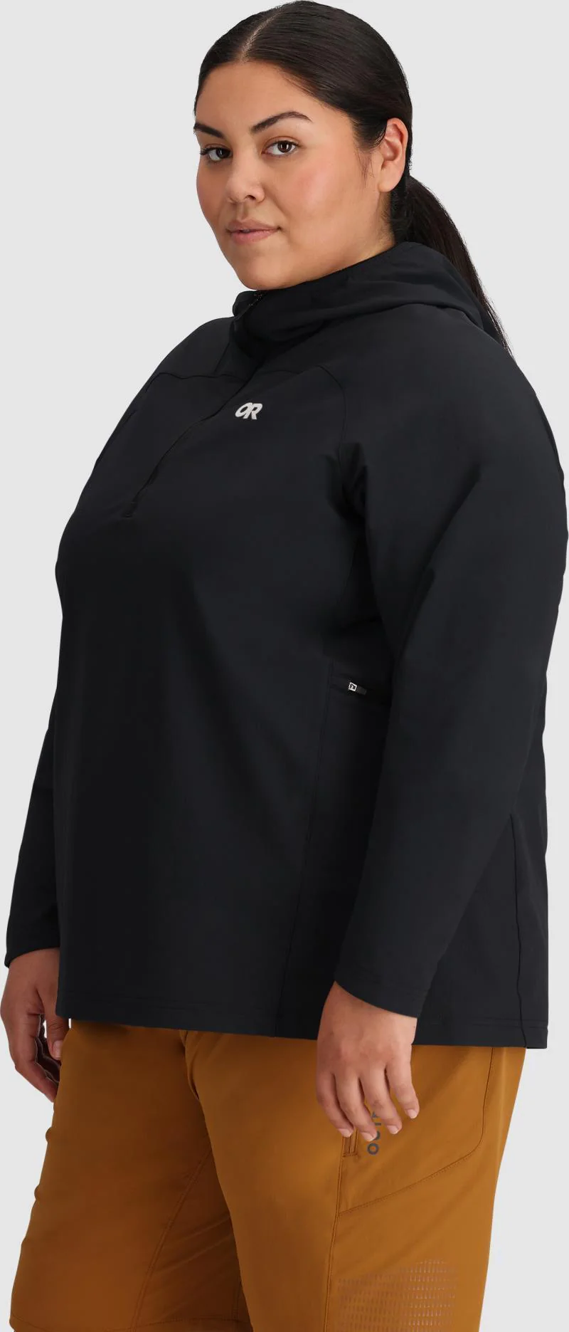 Freewheel Half Zip Hoodie, Plus - Womens - Image 9