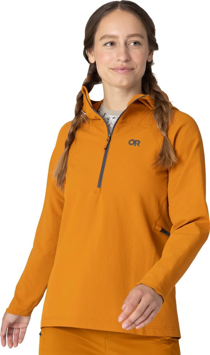 Freewheel MTB Half Zip Hoodie - Womens - Image 22
