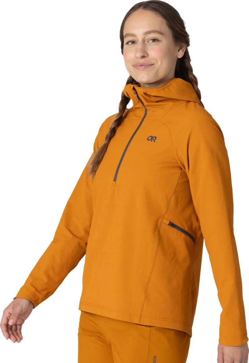 Freewheel MTB Half Zip Hoodie - Womens - Image 23