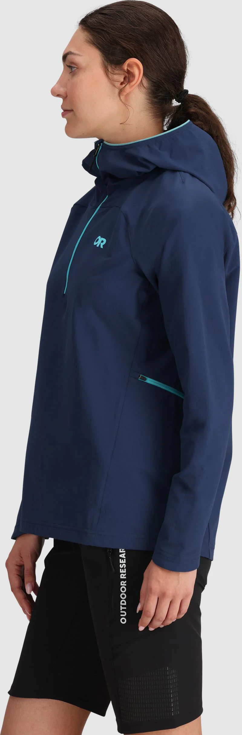 Freewheel MTB Half Zip Hoodie - Womens - Image 3