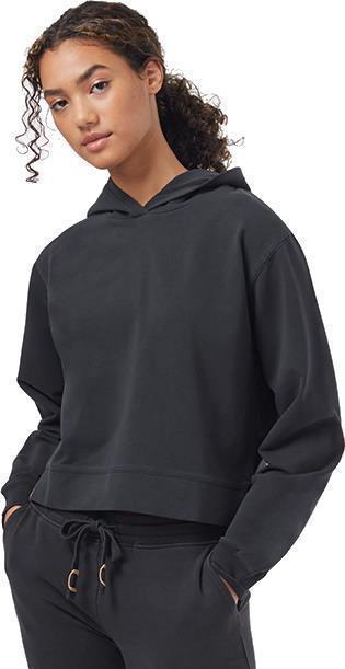 French Terry Cropped Hoodie - Womens - Image 15