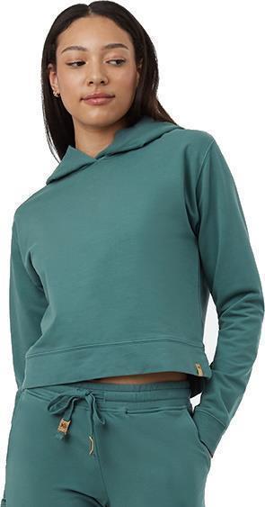French Terry Cropped Hoodie - Womens - Image 18