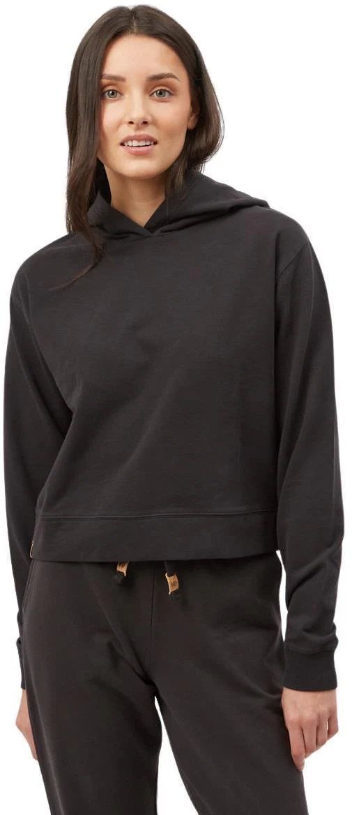 French Terry Cropped Hoodie - Womens - Image 6