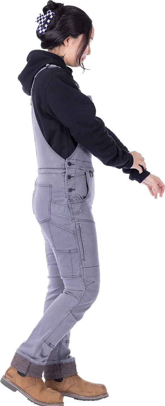 Freshley Hotswap Stretch Denim Drop Seat Overalls, 34" Inseam - Womens - Image 2