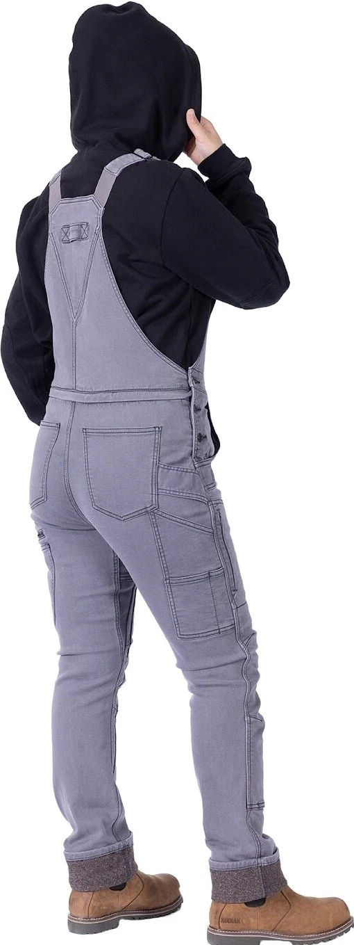 Freshley Hotswap Stretch Denim Drop Seat Overalls, 34" Inseam - Womens - Image 4
