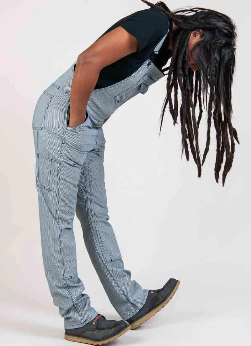 Freshley Overalls, Denim, 28" Inseam - Womens - Image 8