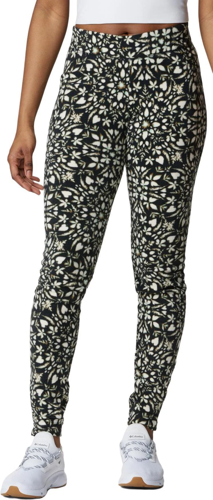 Glacial Fleece Printed Leggings - Womens