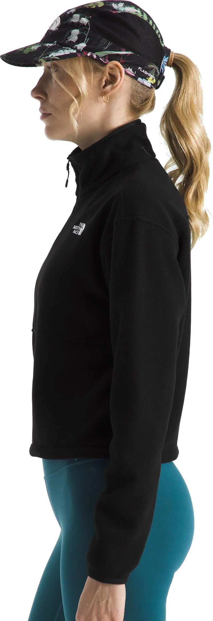 Glacier Fleece Half Zip Short Jacket - Womens - Image 6