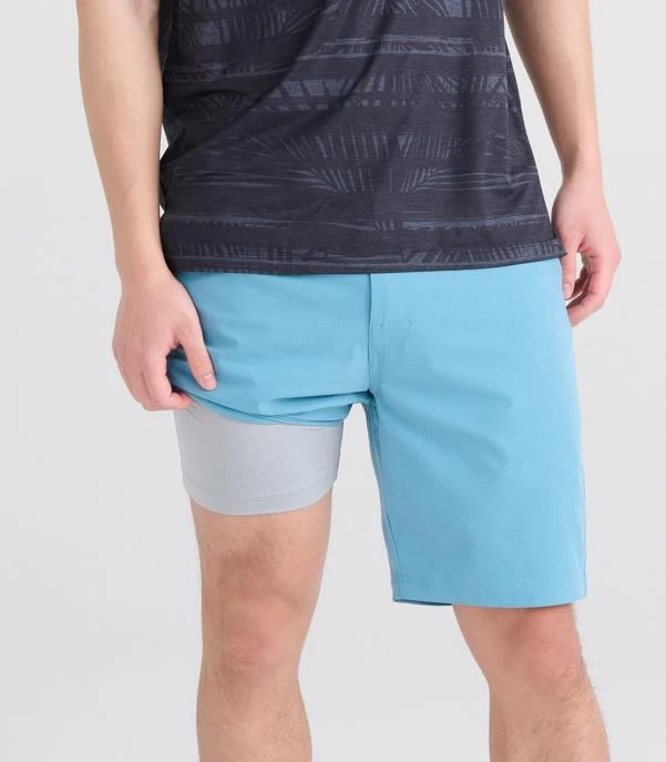 Go To Town 2n1 Shorts, 8” Inseam - Mens - Image 3