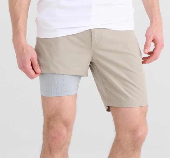 Go To Town 2n1 Shorts, 8” Inseam - Mens - Image 7