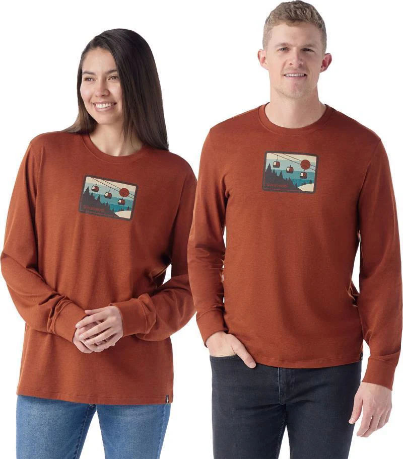 Gondola Ride Graphic LS Tee - Unisex - Image 3