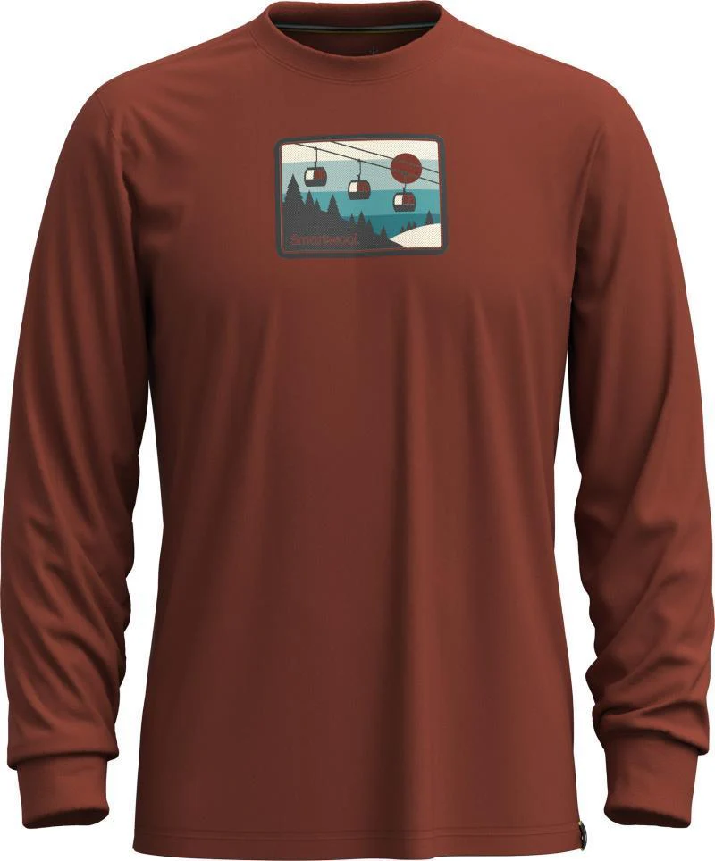 Gondola Ride Graphic LS Tee - Unisex - Image 4