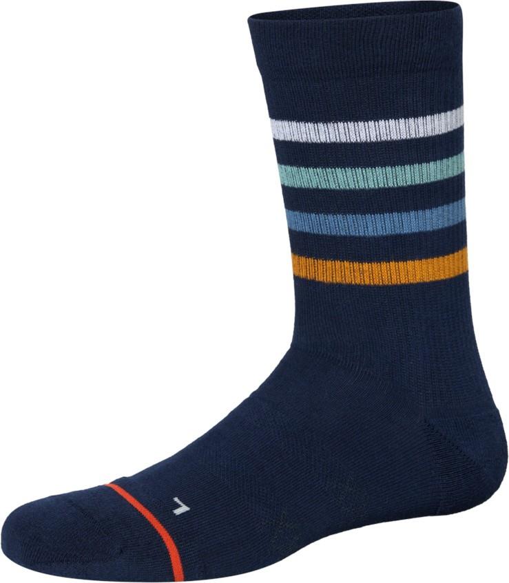 Good Form Crew Stripe Socks - Mens - Image 2