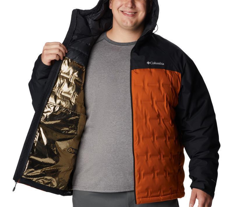 Grand Trek II Down Hooded Jacket - Big - Mens - Image 26