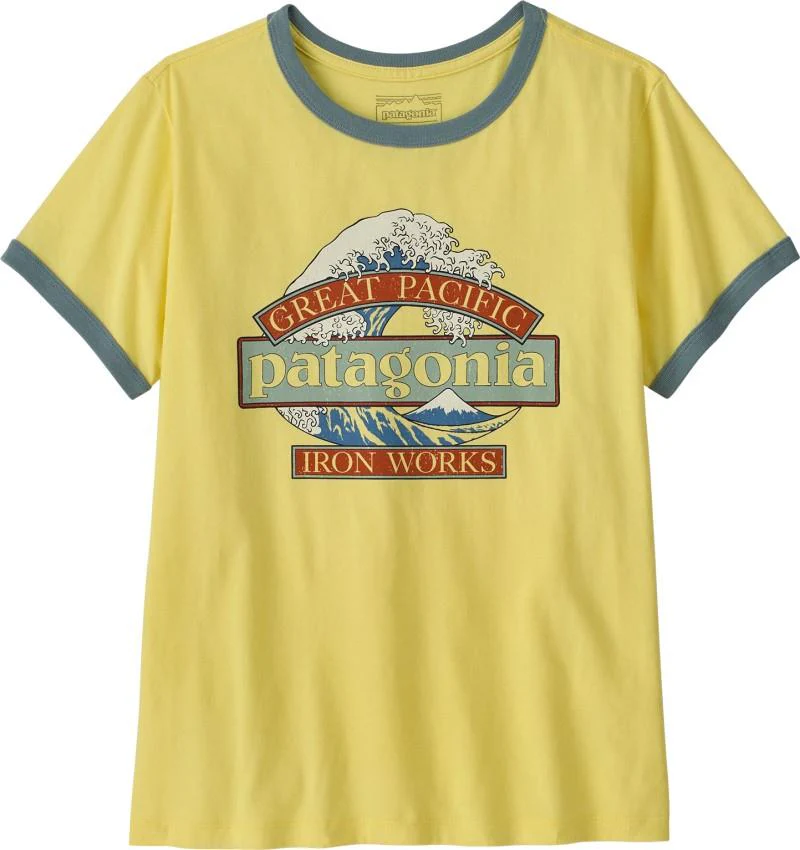 Great Waves Ringer Tee - Womens - Image 2