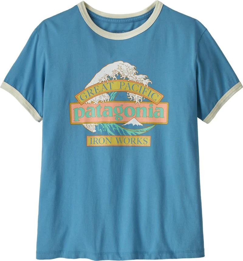 Great Waves Ringer Tee - Womens - Image 3