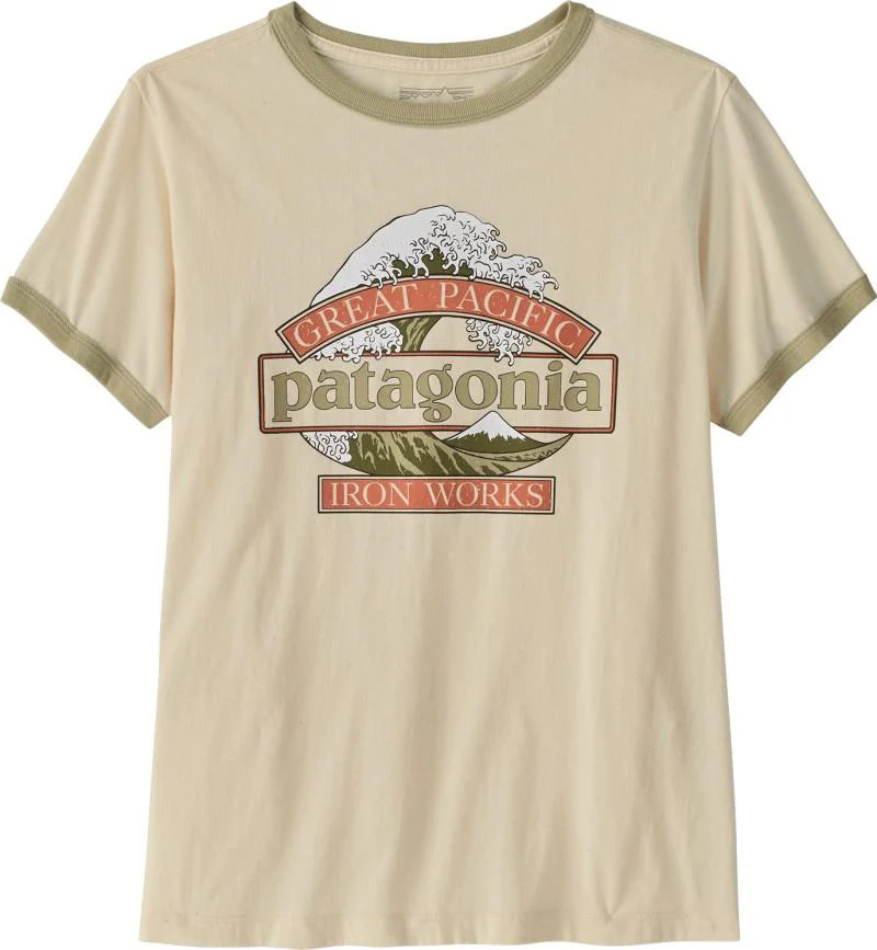 Great Waves Ringer Tee - Womens - Image 4