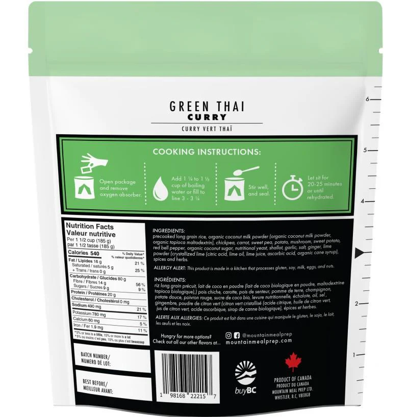 Green Thai Curry - 185g - Image 2