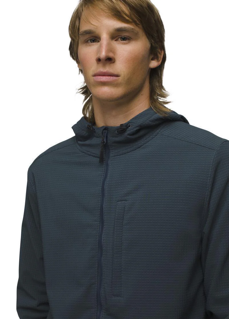 Gridlocked Fleece Full Zip Hoodie - Mens - Image 10