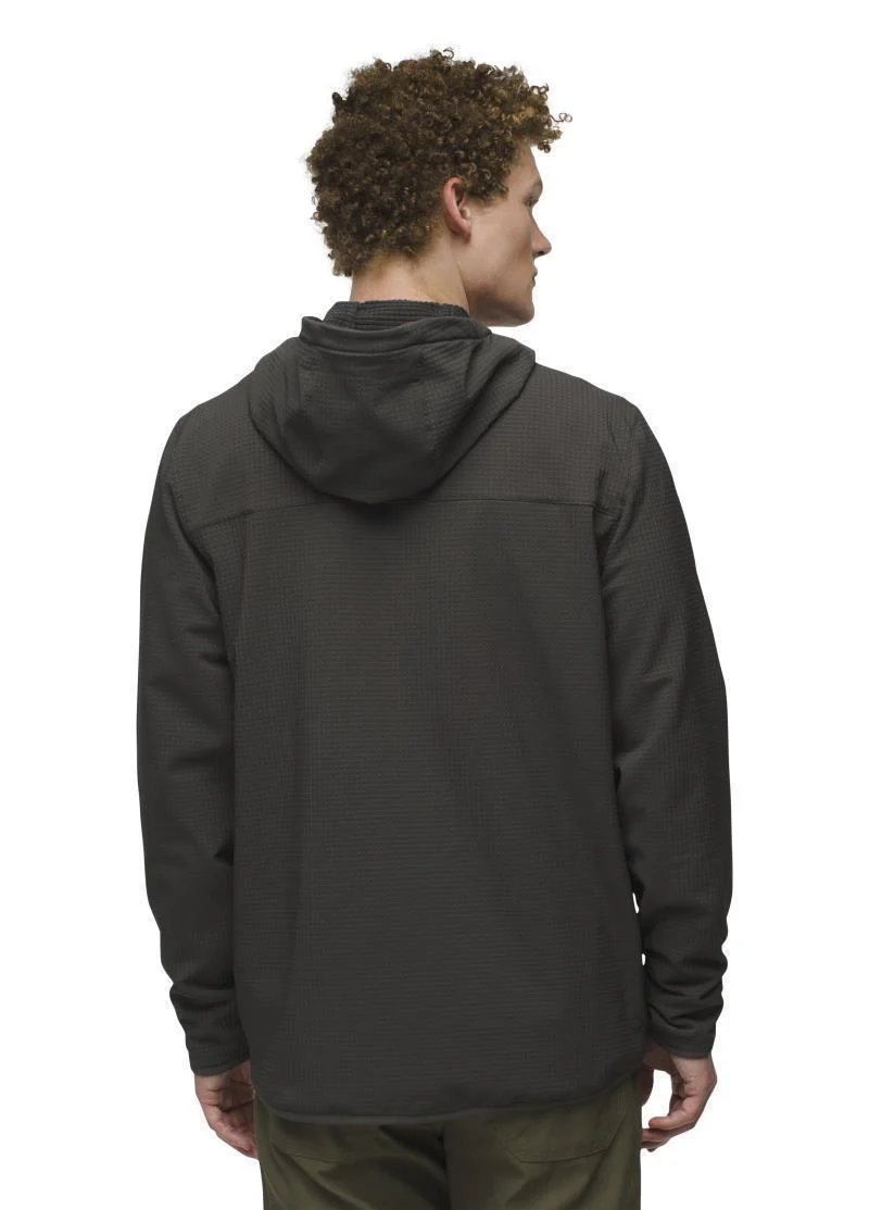 Gridlocked Fleece Full Zip Hoodie - Mens - Image 3