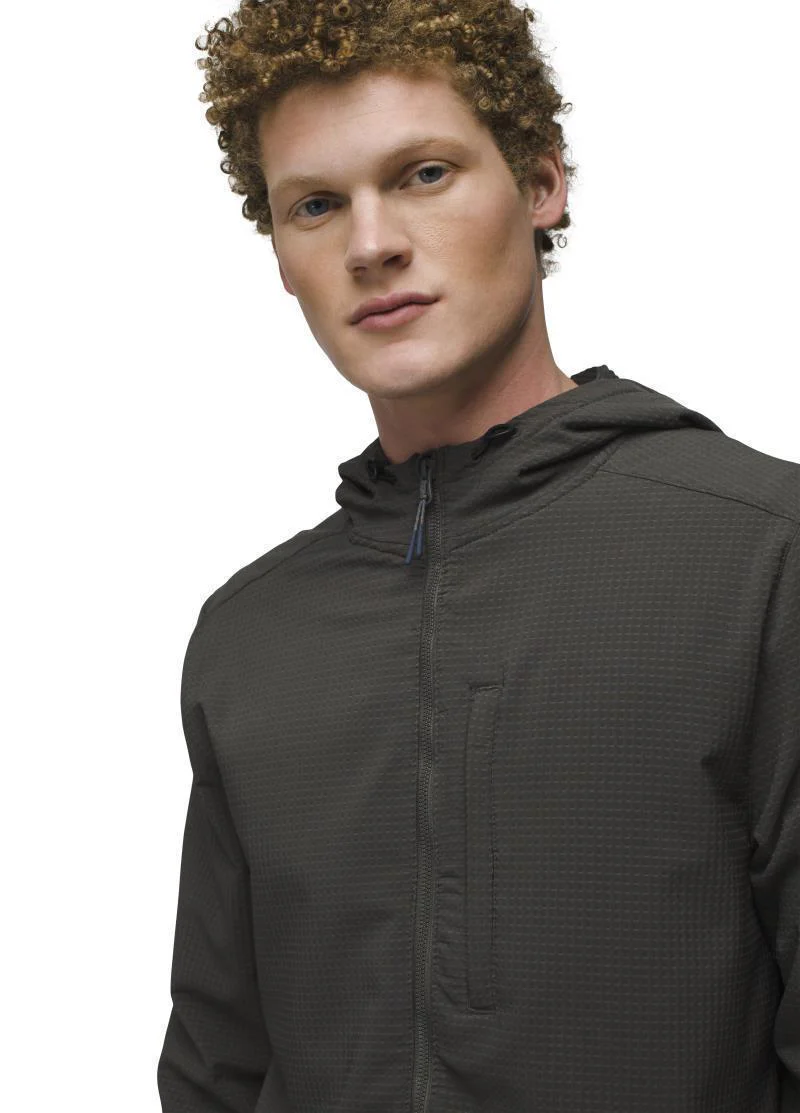 Gridlocked Fleece Full Zip Hoodie - Mens - Image 4