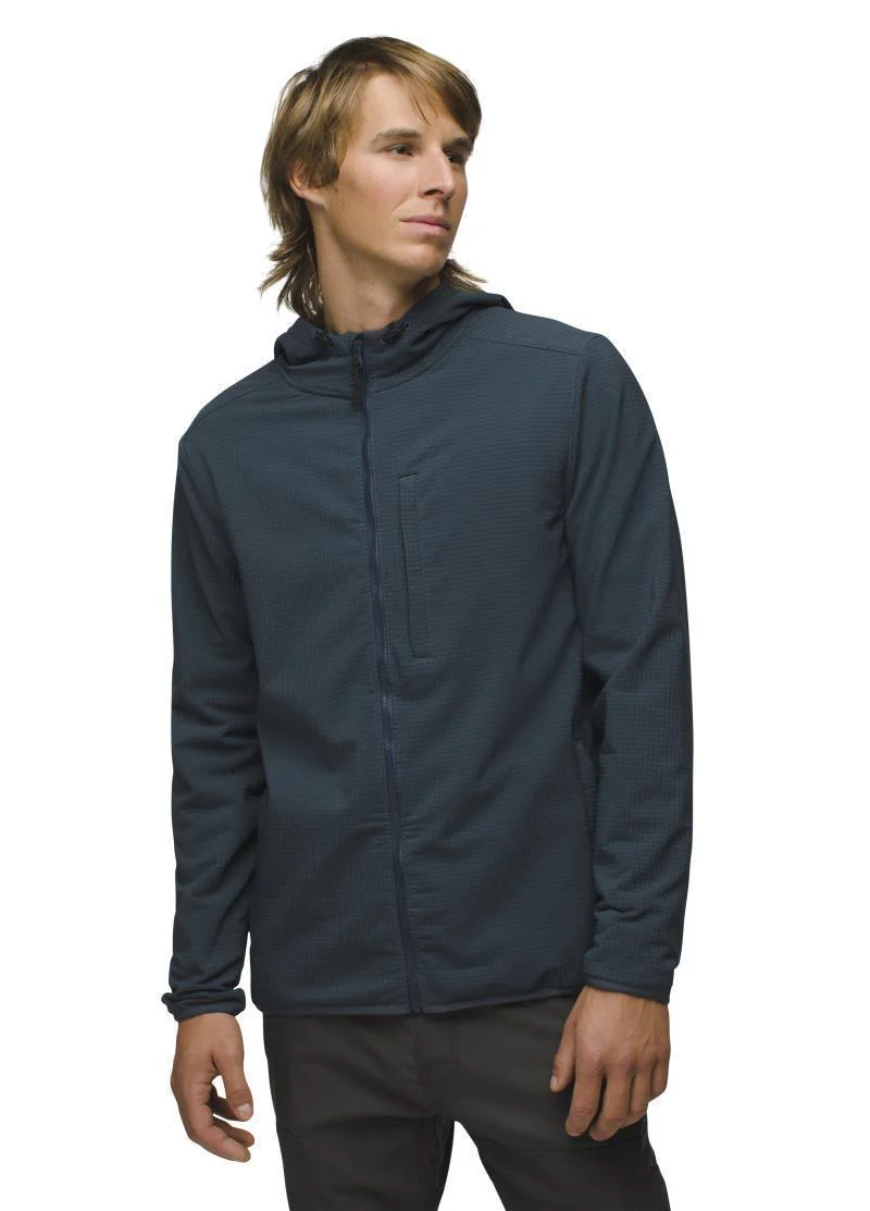 Gridlocked Fleece Full Zip Hoodie - Mens - Image 8