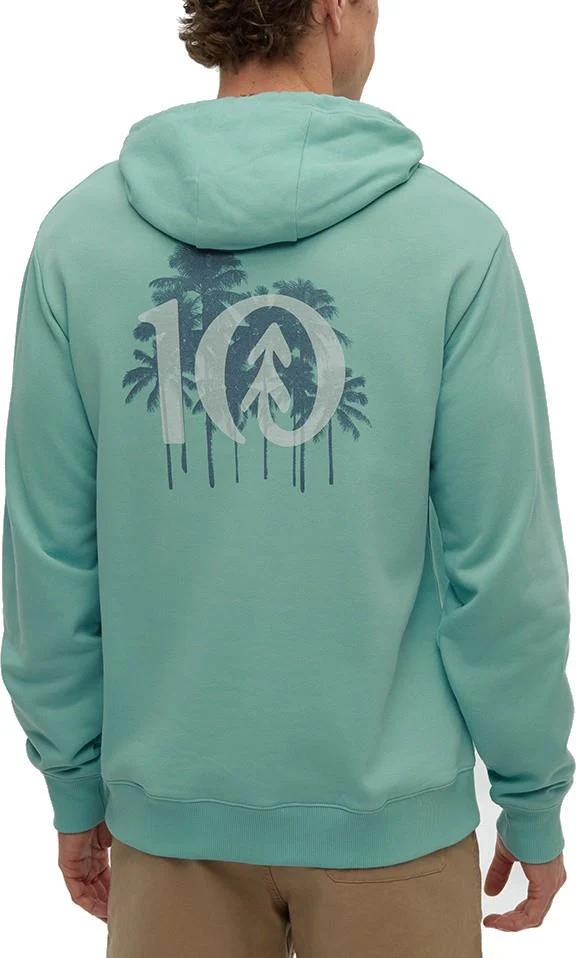 Haiti Palm Logo Relaxed Hoodie - Mens - Image 2