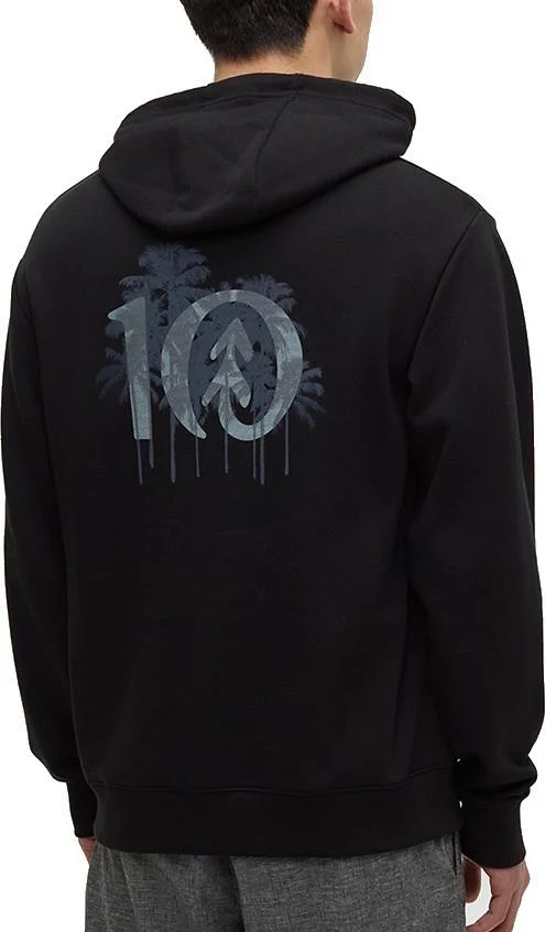 Haiti Palm Logo Relaxed Hoodie - Mens - Image 4