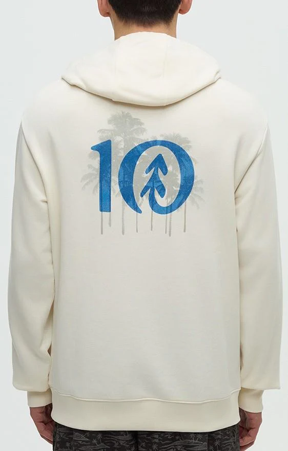Haiti Palm Logo Relaxed Hoodie - Mens - Image 6