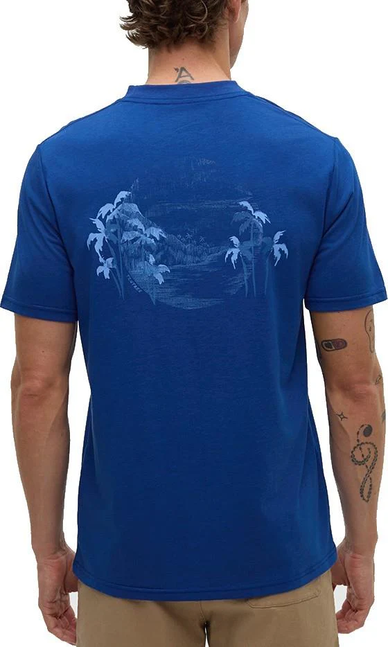 Haiti Palm Overlay T-Shirt - Mens - Image 2
