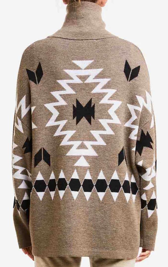 Haldi Zip Up Sweater - Womens - Image 6