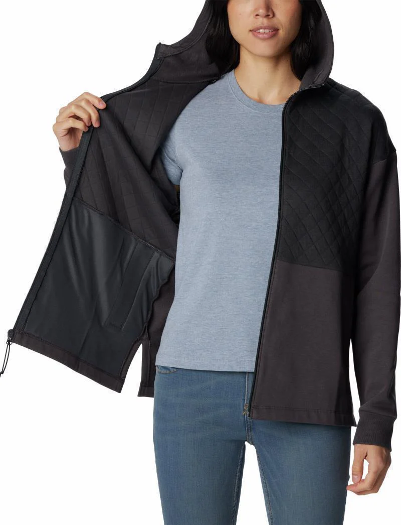Hart Mountain Quilted Hooded Full Zip - Womens - Image 13