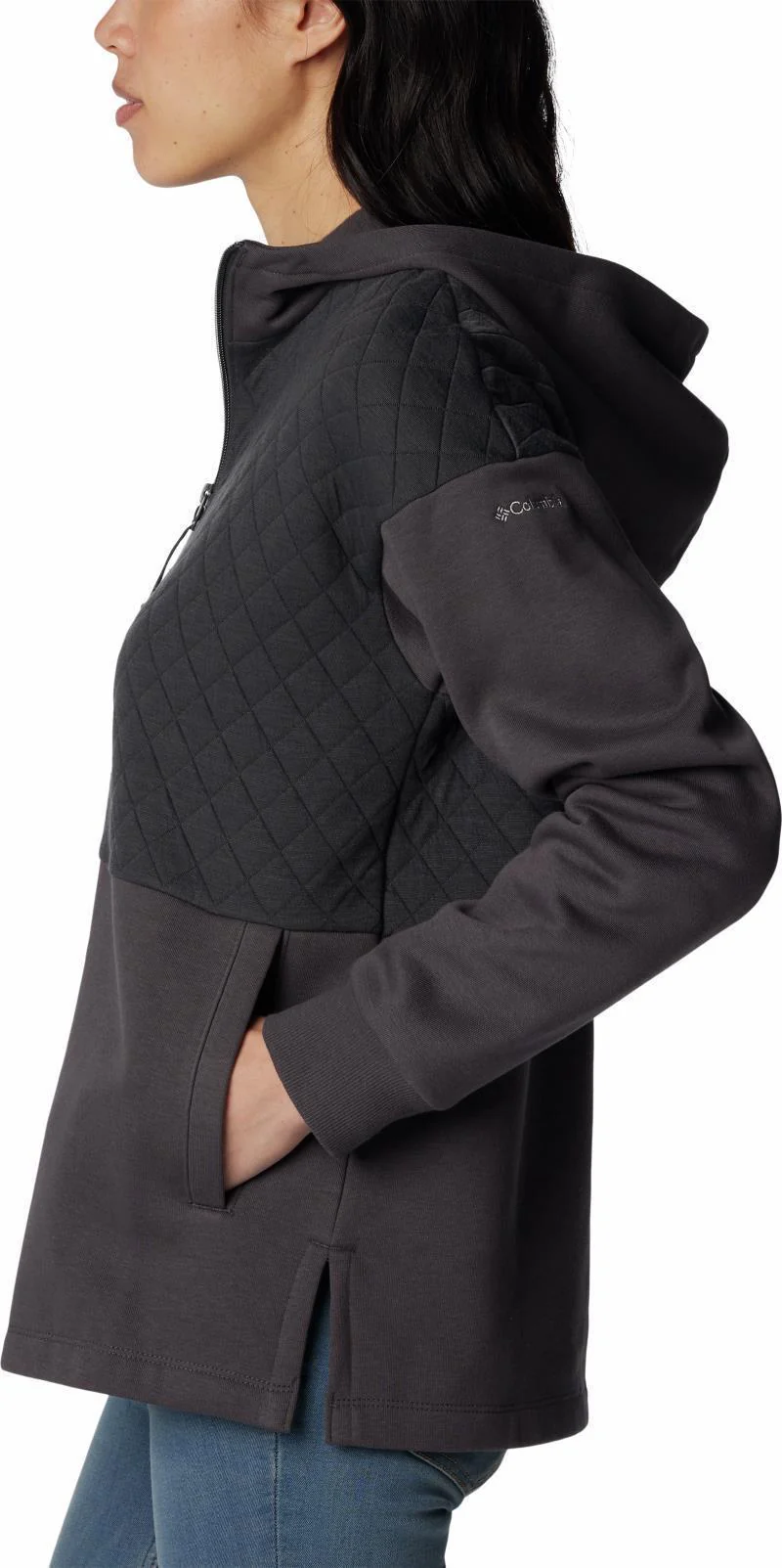 Hart Mountain Quilted Hooded Full Zip - Womens - Image 15