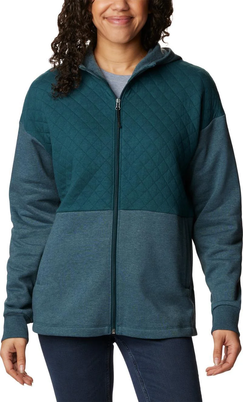 Hart Mountain Quilted Hooded Full Zip - Womens - Image 3